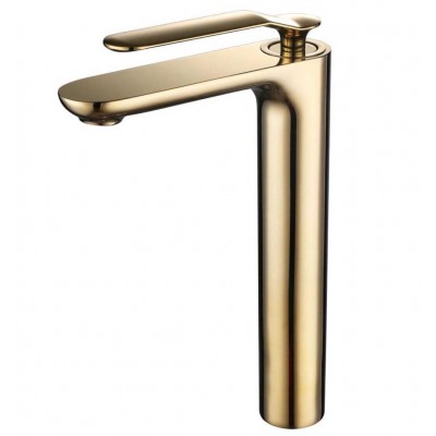 High quality cheap price Brass gold bathroom washbasin faucet